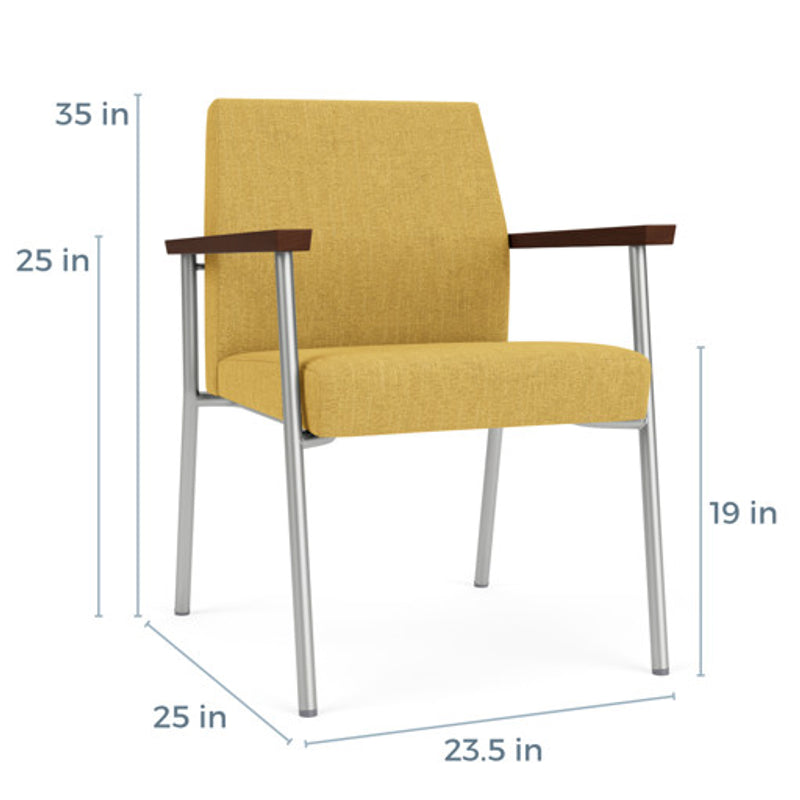 Lesro Mystic Series Steel Frame Reception Guest Chair