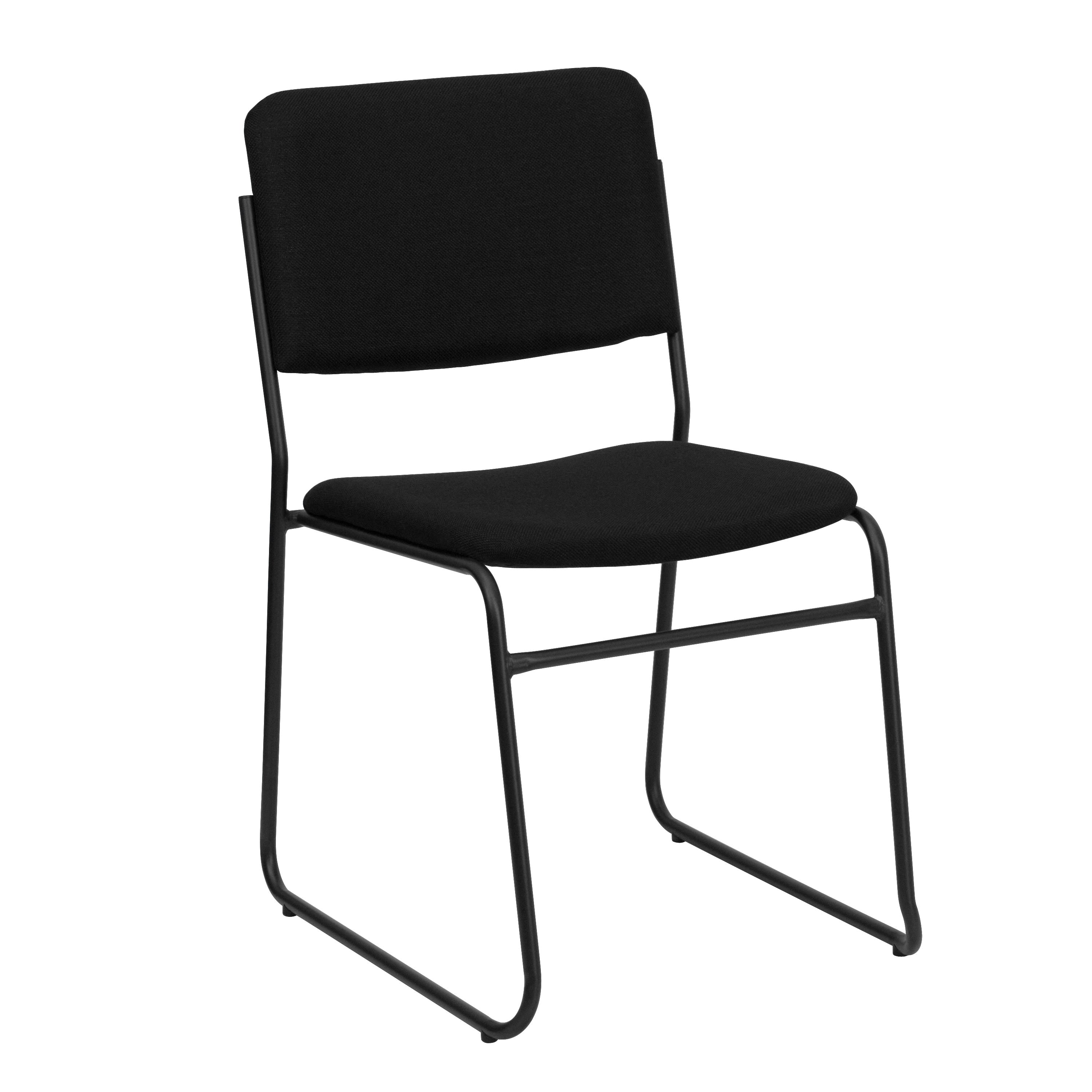 FLASH High Density Stacking Chair 227kg Capacity Sled Base