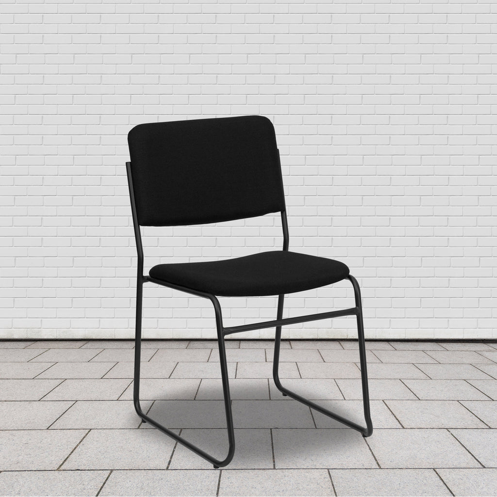 FLASH High Density Stacking Chair 227kg Capacity Sled Base