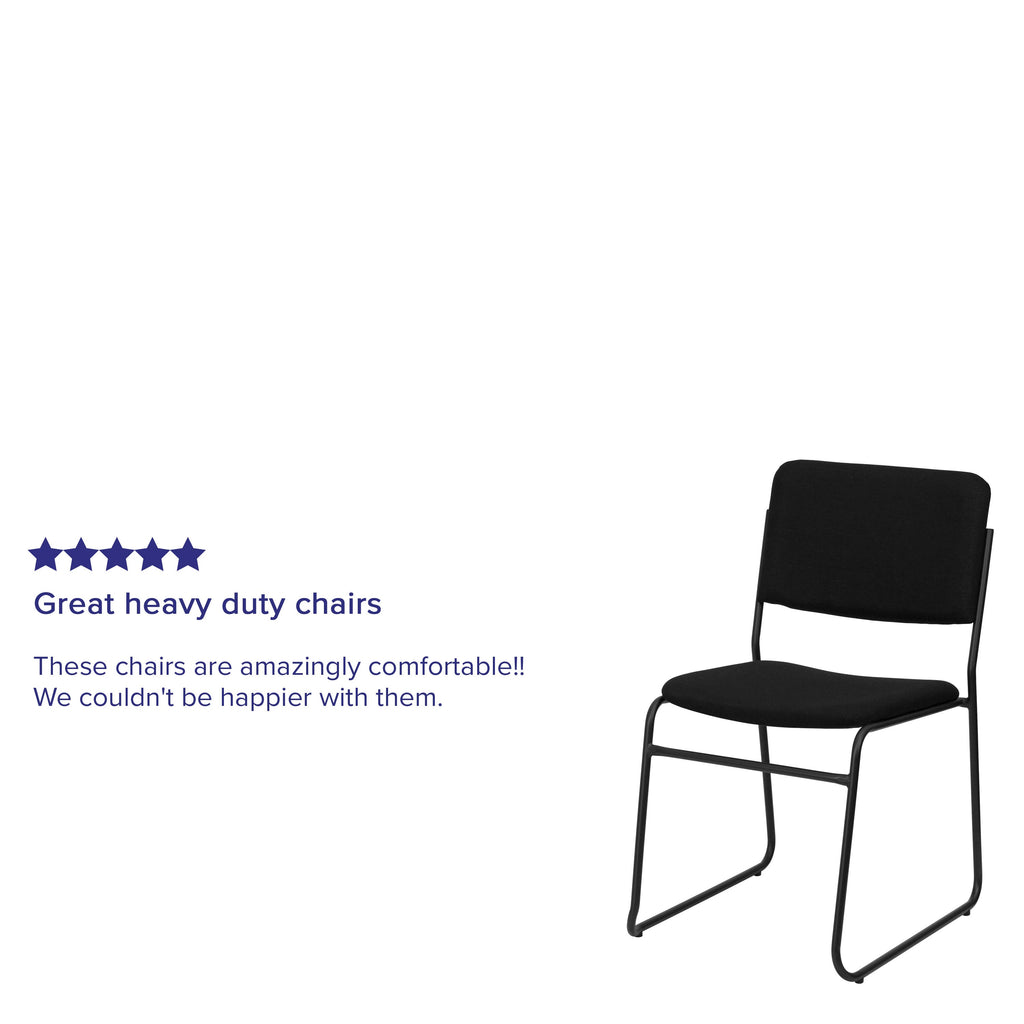 FLASH High Density Stacking Chair 227kg Capacity Sled Base