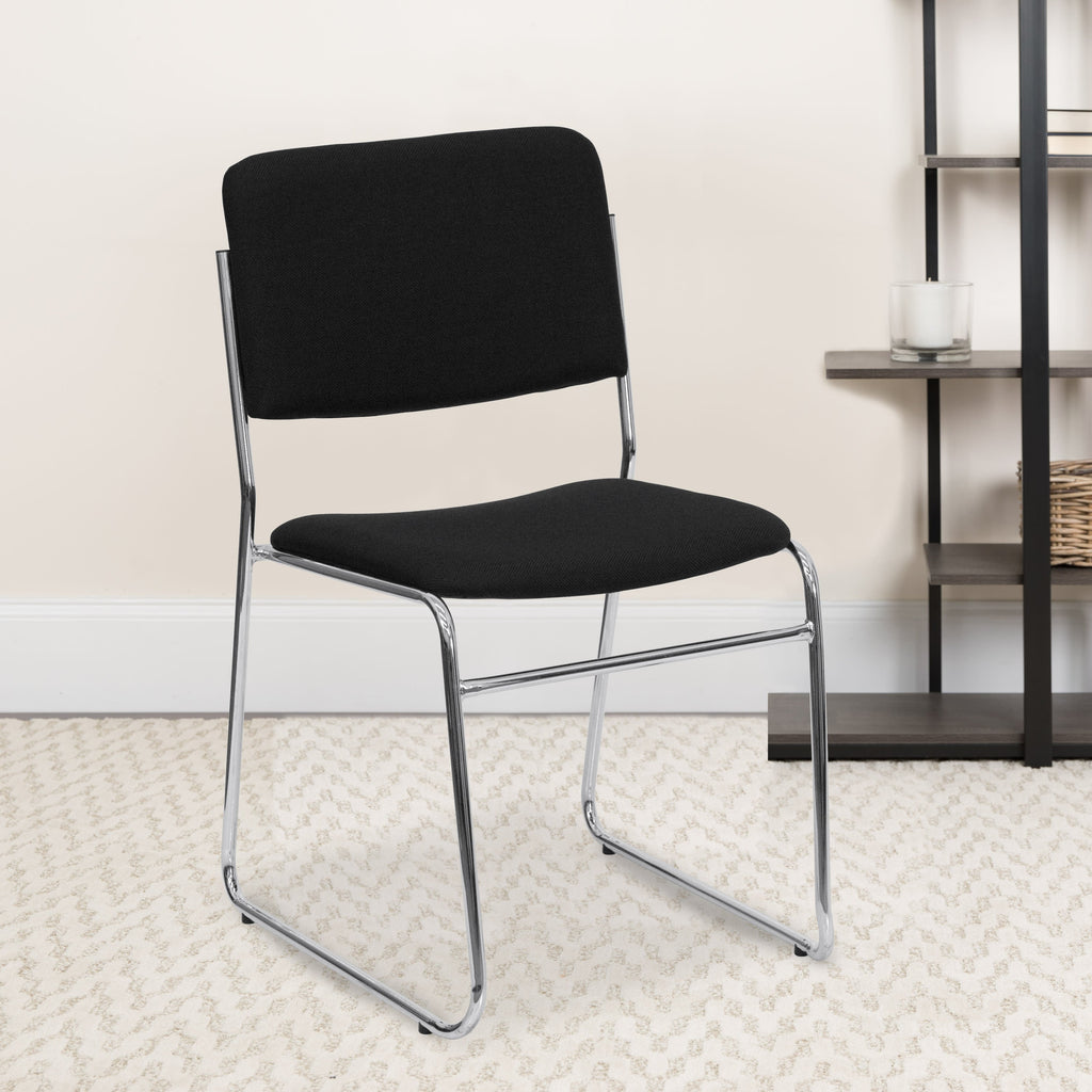 FLASH High Density Stacking Chair 227kg Capacity Sled Base