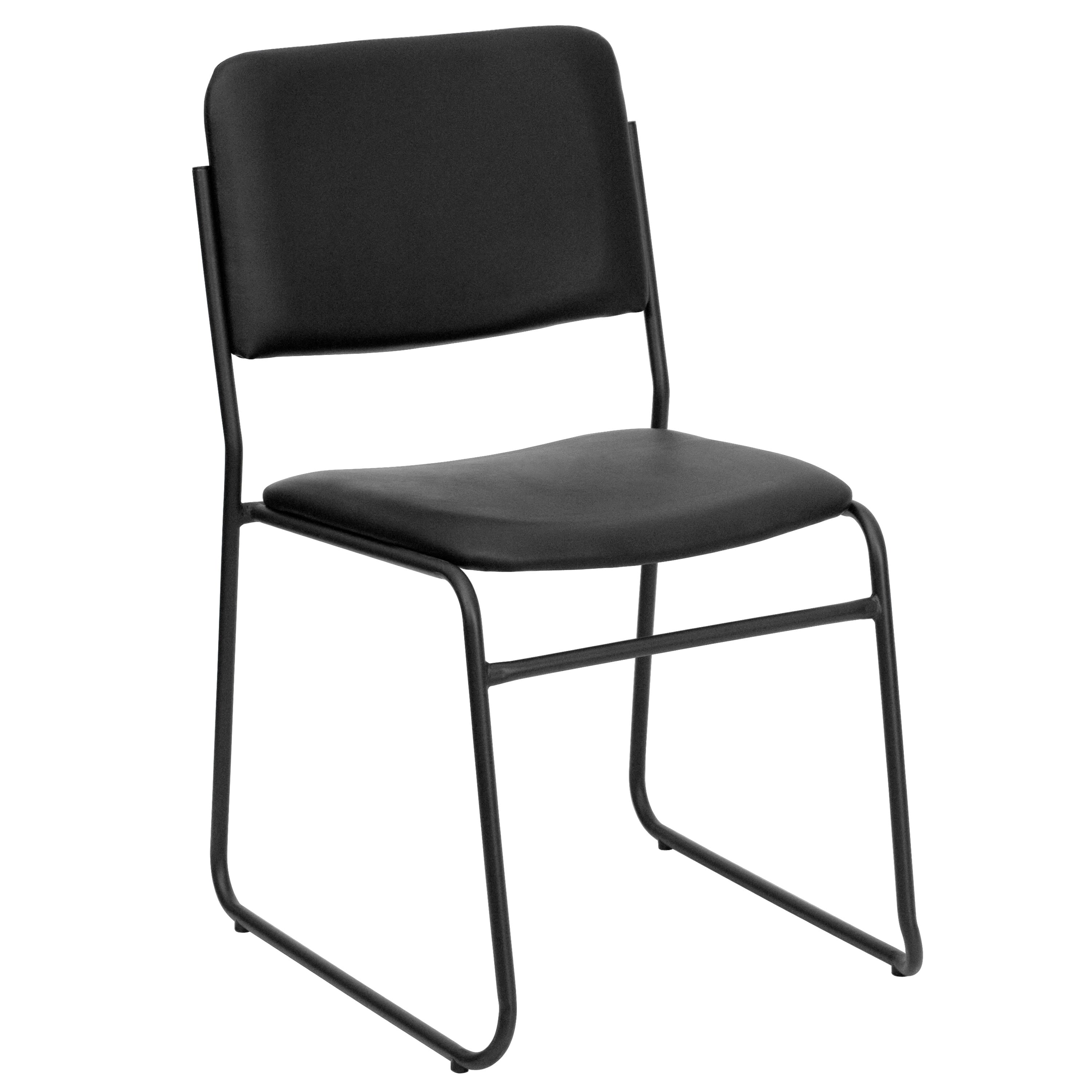 FLASH High Density Stacking Chair 227kg Capacity Sled Base