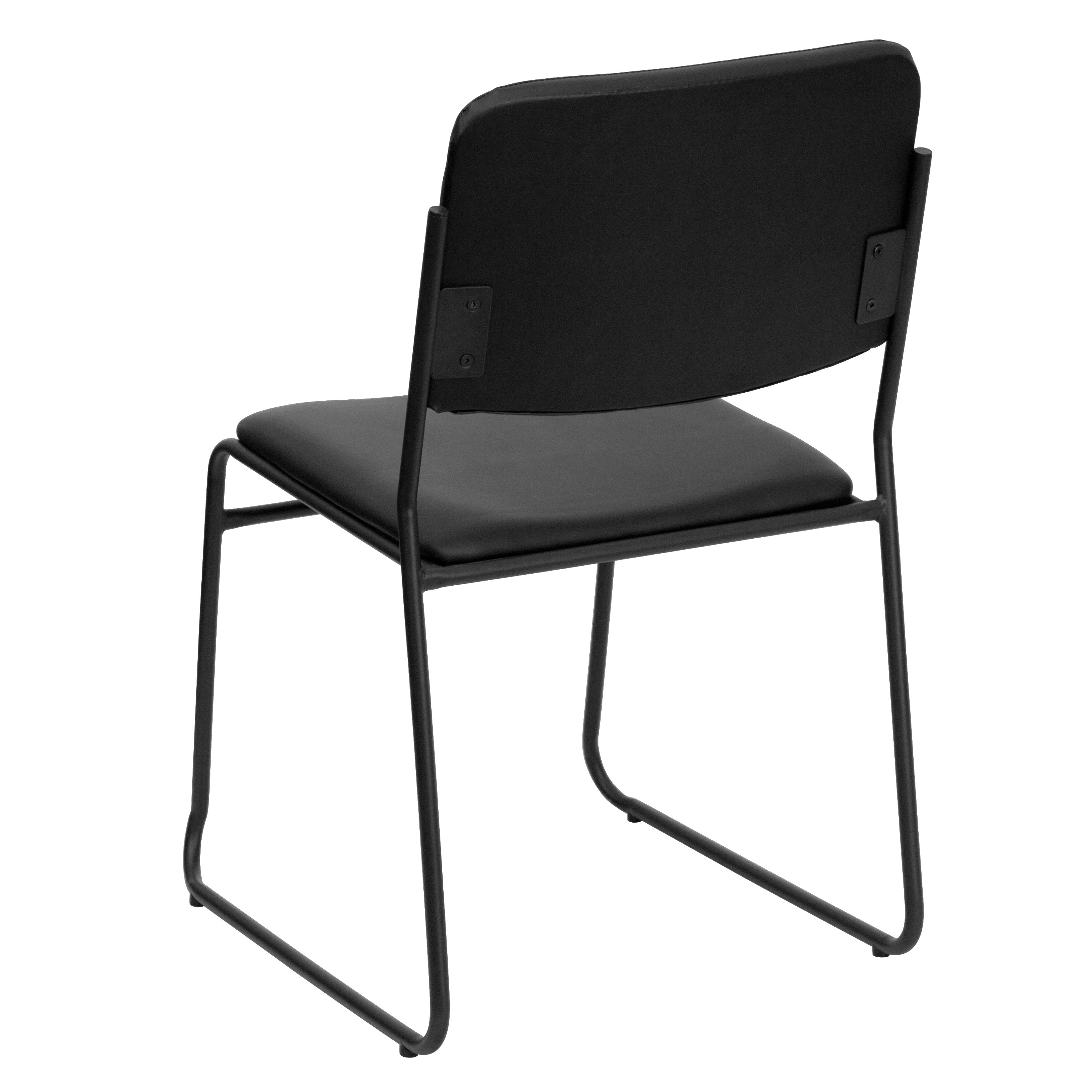 FLASH High Density Stacking Chair 227kg Capacity Sled Base