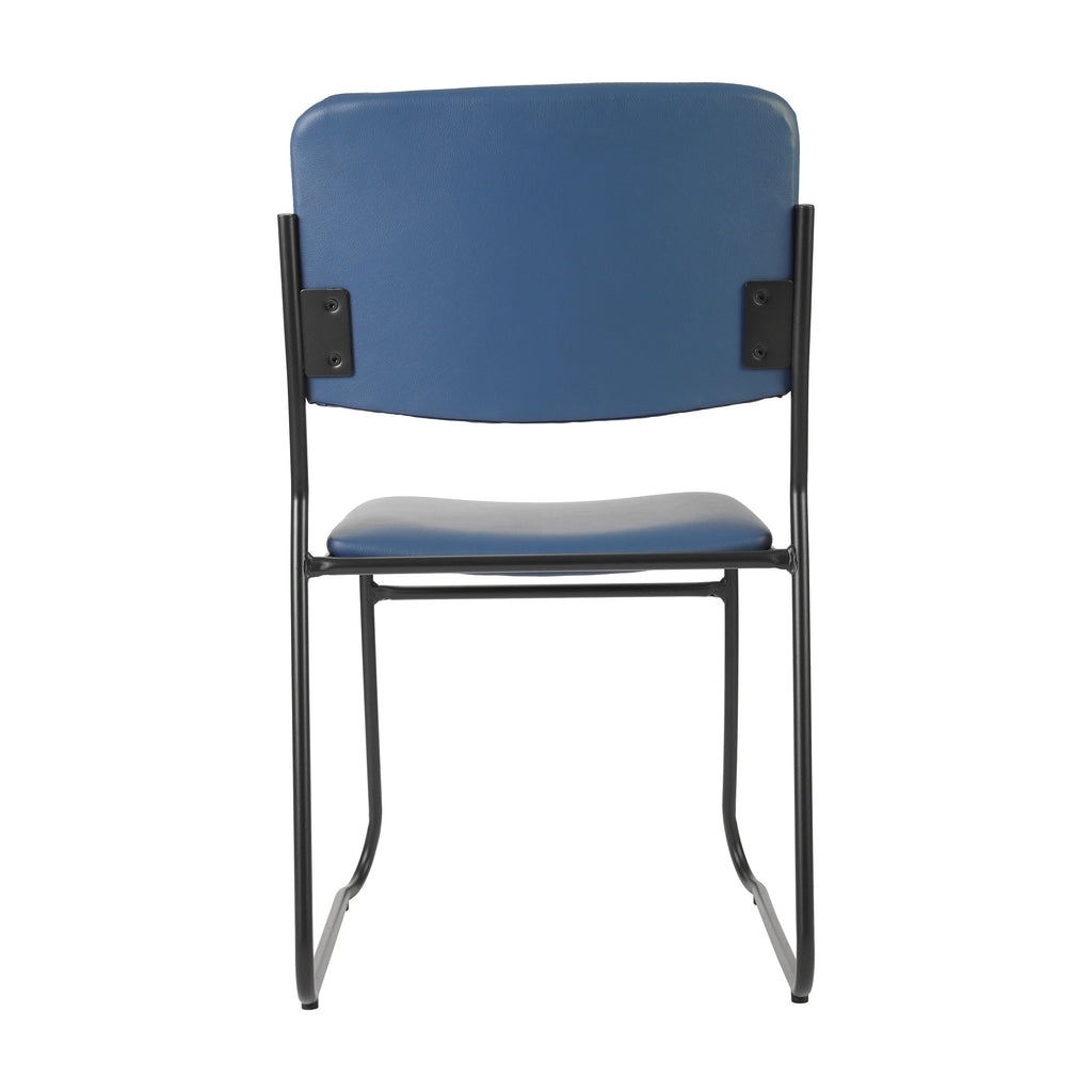 FLASH High Density Stacking Chair 227kg Capacity Sled Base
