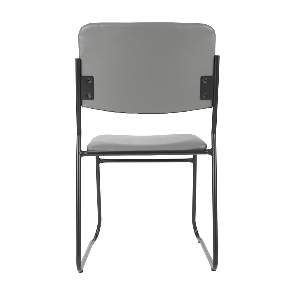 FLASH High Density Stacking Chair 227kg Capacity Sled Base