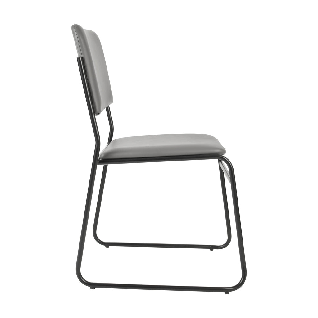 FLASH High Density Stacking Chair 227kg Capacity Sled Base